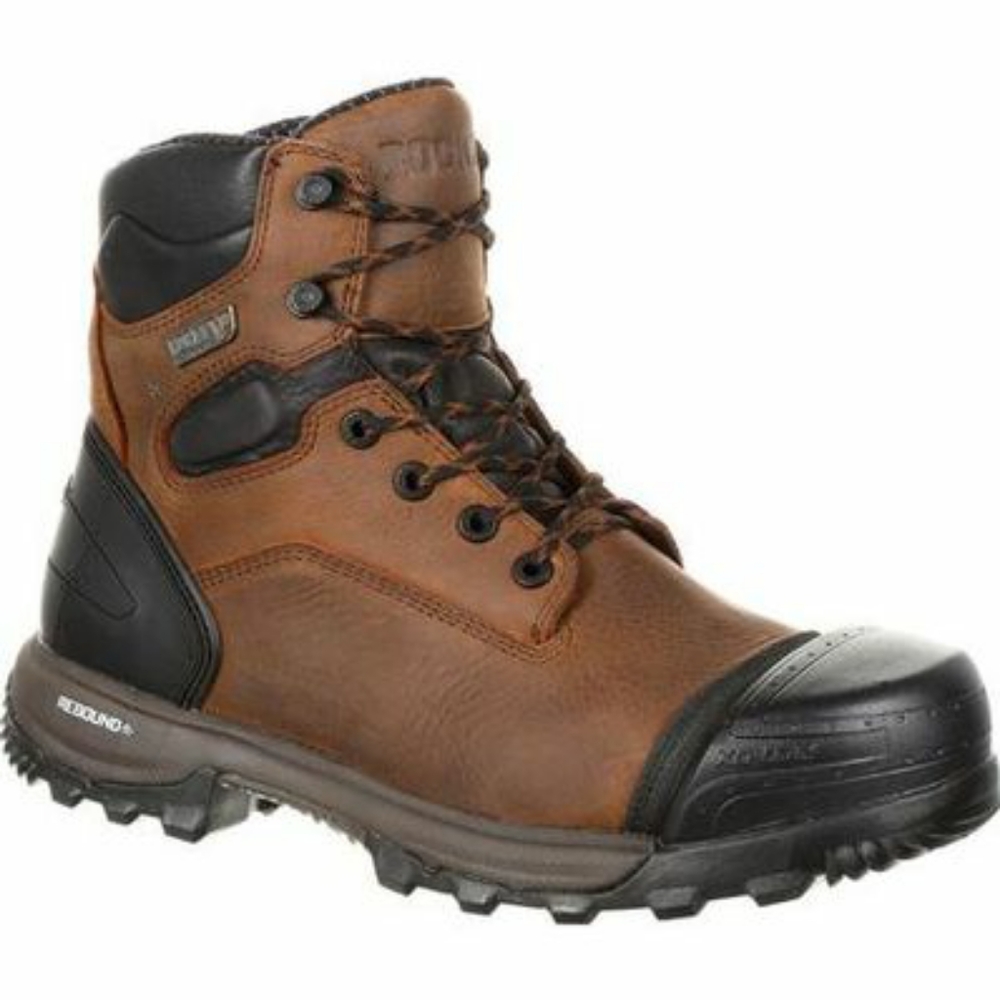 Rocky Leather Steeltoe Waterproof Lightweight Boot